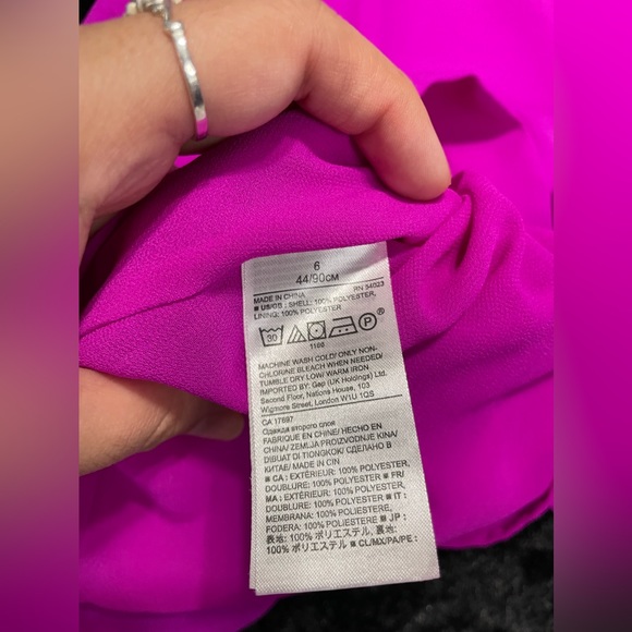 Banana Republic Purple Dress | Size 6 - Picture 8 of 9